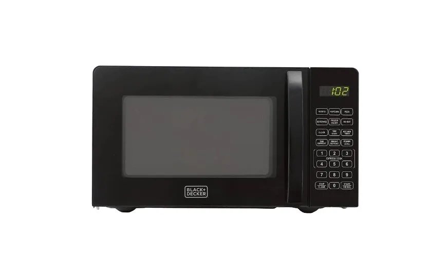 Black + Decker 0.7 cu ft microwave — black